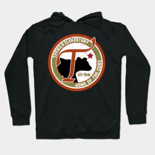 Taawila Elementary School Old School - Front and Back Hoodie